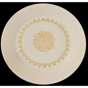 Sheffield Serenade Dinner Plate 10" Vintage Made in USA Homer Laughlin 1966